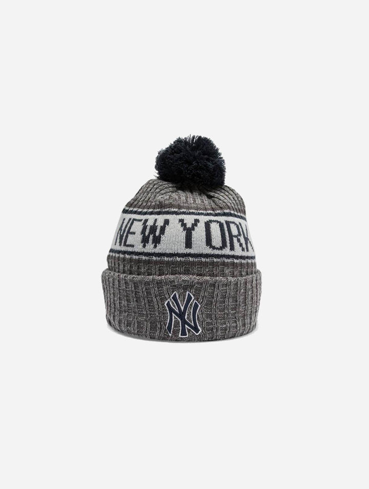 New Era New York Yankees Knit Medium Pom Beanie - Challenger Streetwear