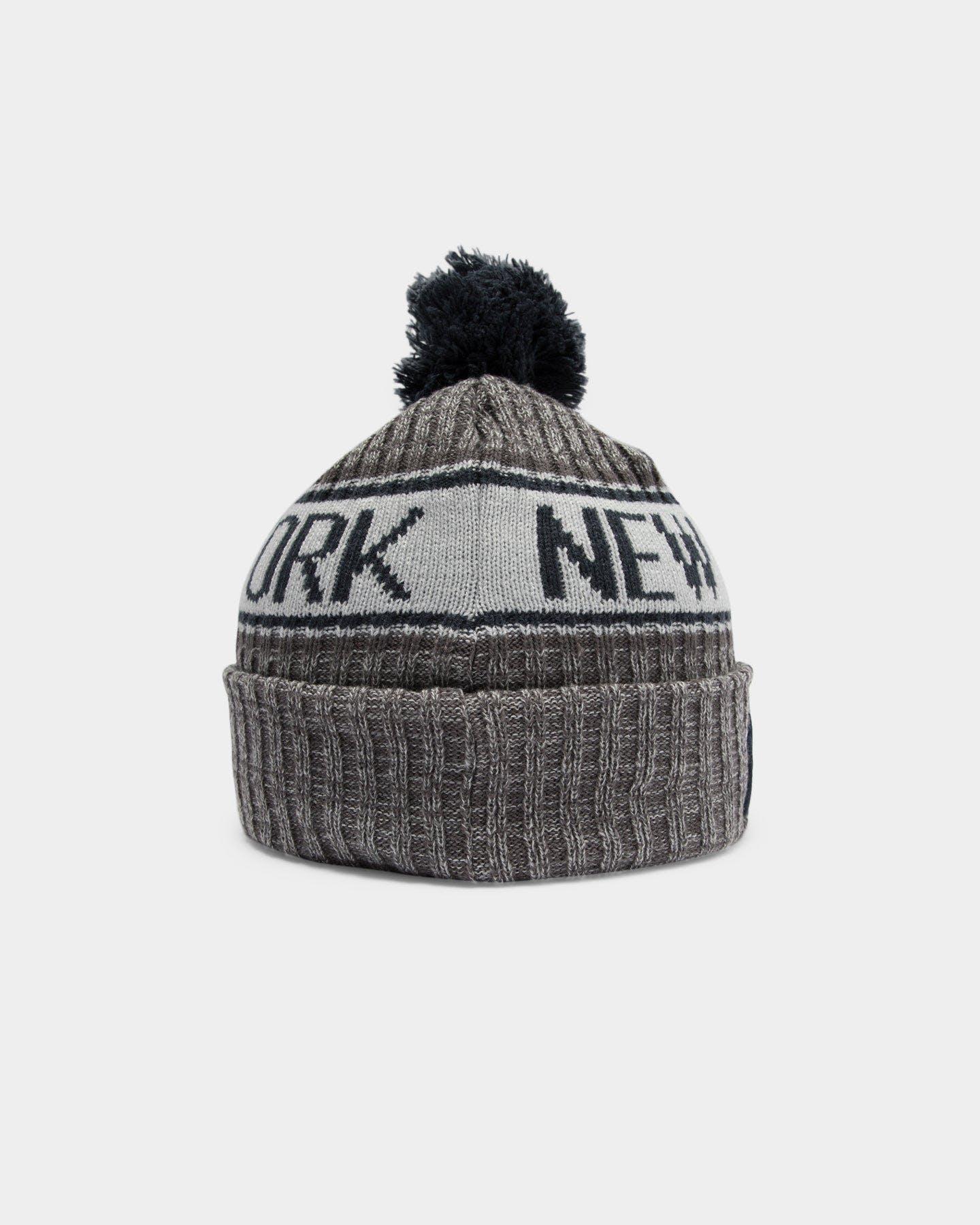 New Era New York Yankees Knit Medium Pom Beanie - Challenger Streetwear