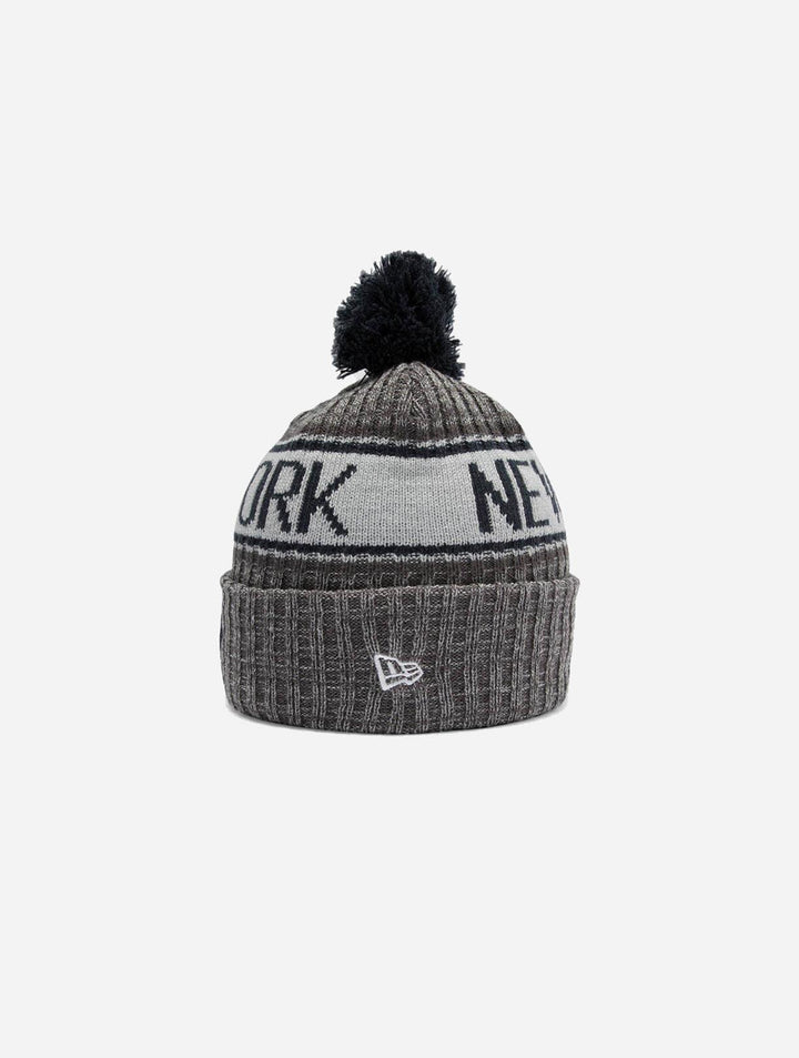 New Era New York Yankees Knit Medium Pom Beanie - Challenger Streetwear