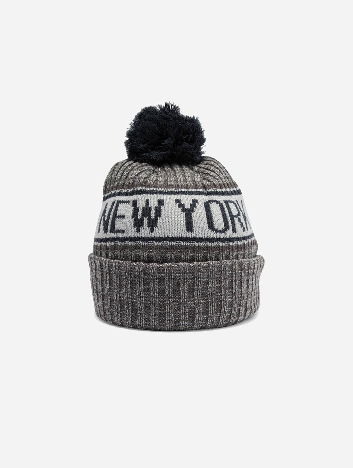 New Era New York Yankees Knit Medium Pom Beanie - Challenger Streetwear
