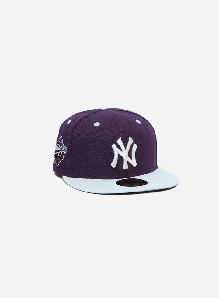 New Era New York Yankees World Series 59Fifty Plum Trail Mix Fitted - Challenger Streetwear