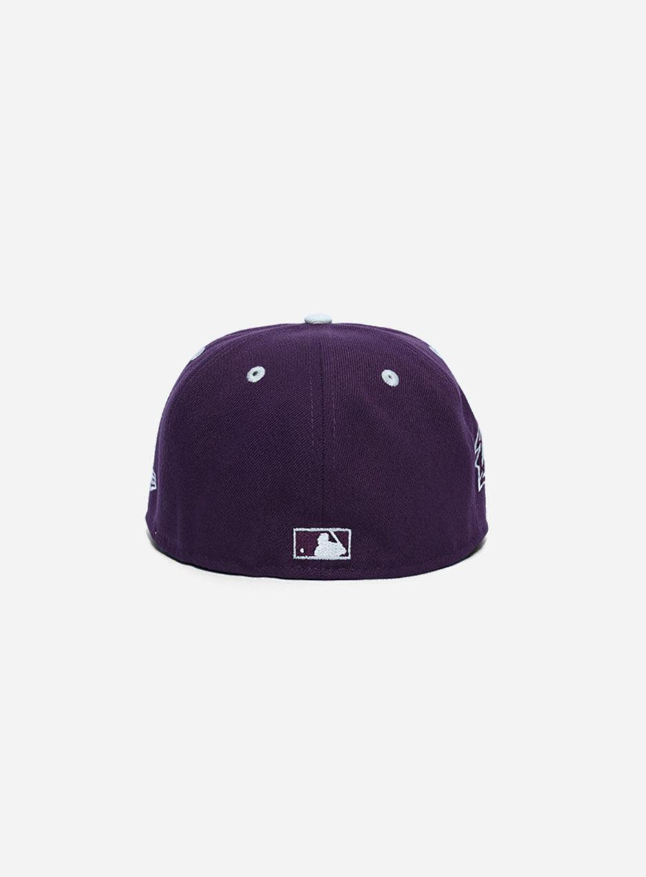 New Era New York Yankees World Series 59Fifty Plum Trail Mix Fitted - Challenger Streetwear