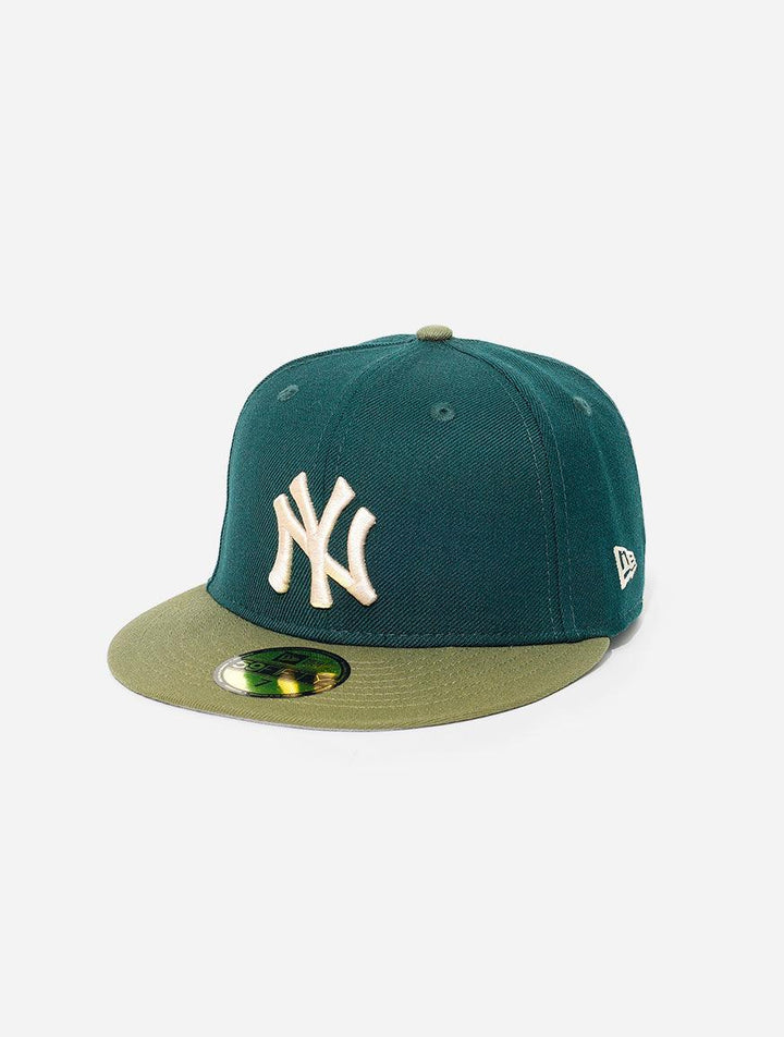 New Era New York Yankees World Series Collard Greens 59Fifty Fitted - Challenger Streetwear