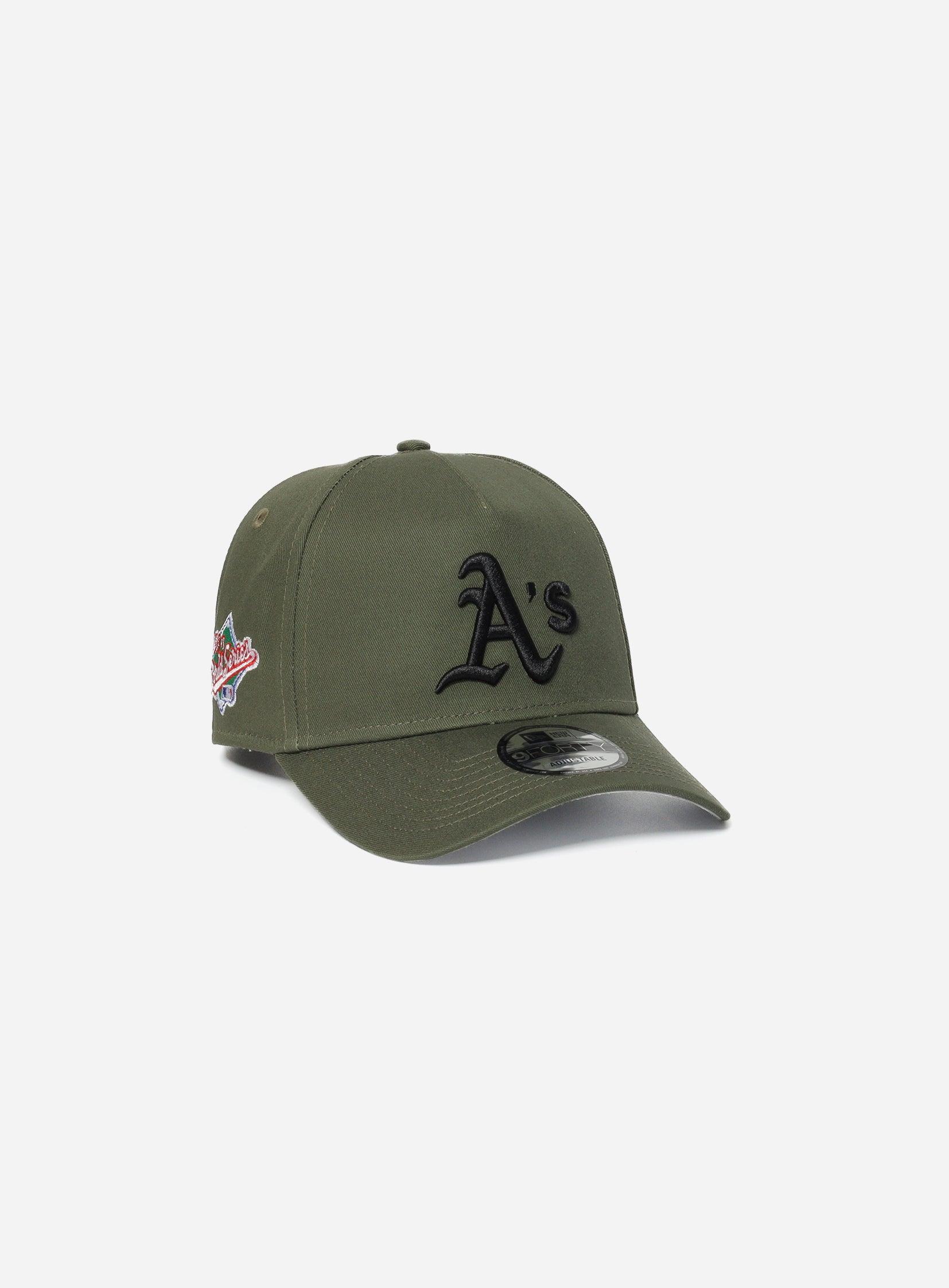 New Era Oakland Athletics Olive World Series 9Forty A-Frame Snapback - Challenger Streetwear