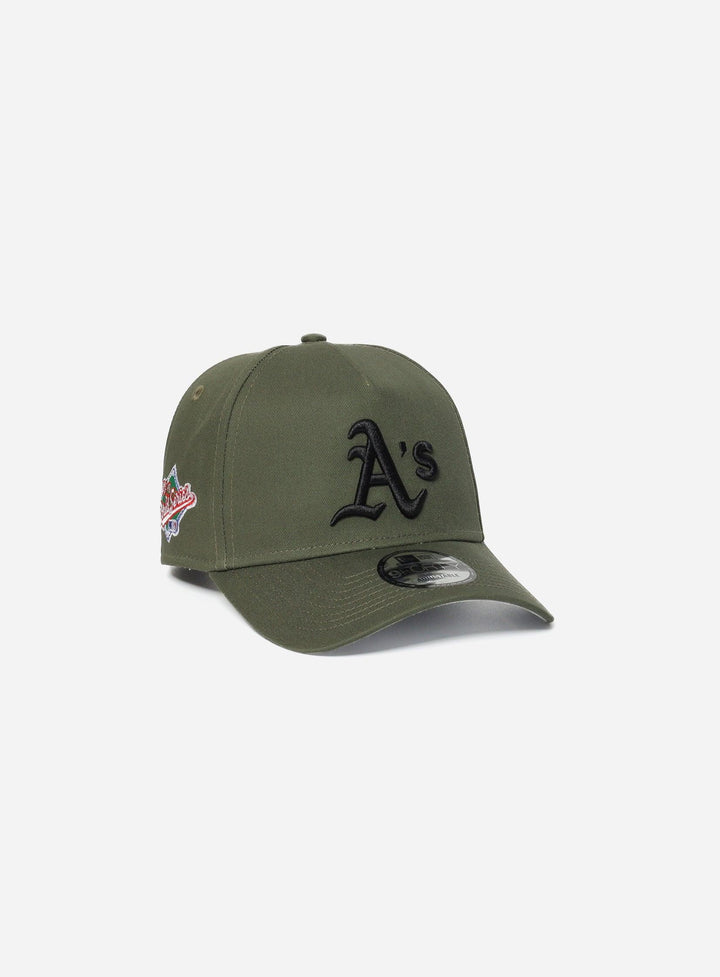 New Era Oakland Athletics Olive World Series 9Forty A-Frame Snapback - Challenger Streetwear