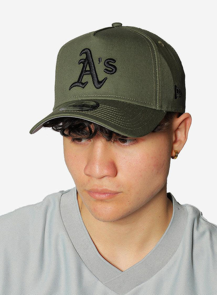 New Era Oakland Athletics Olive World Series 9Forty A-Frame Snapback - Challenger Streetwear