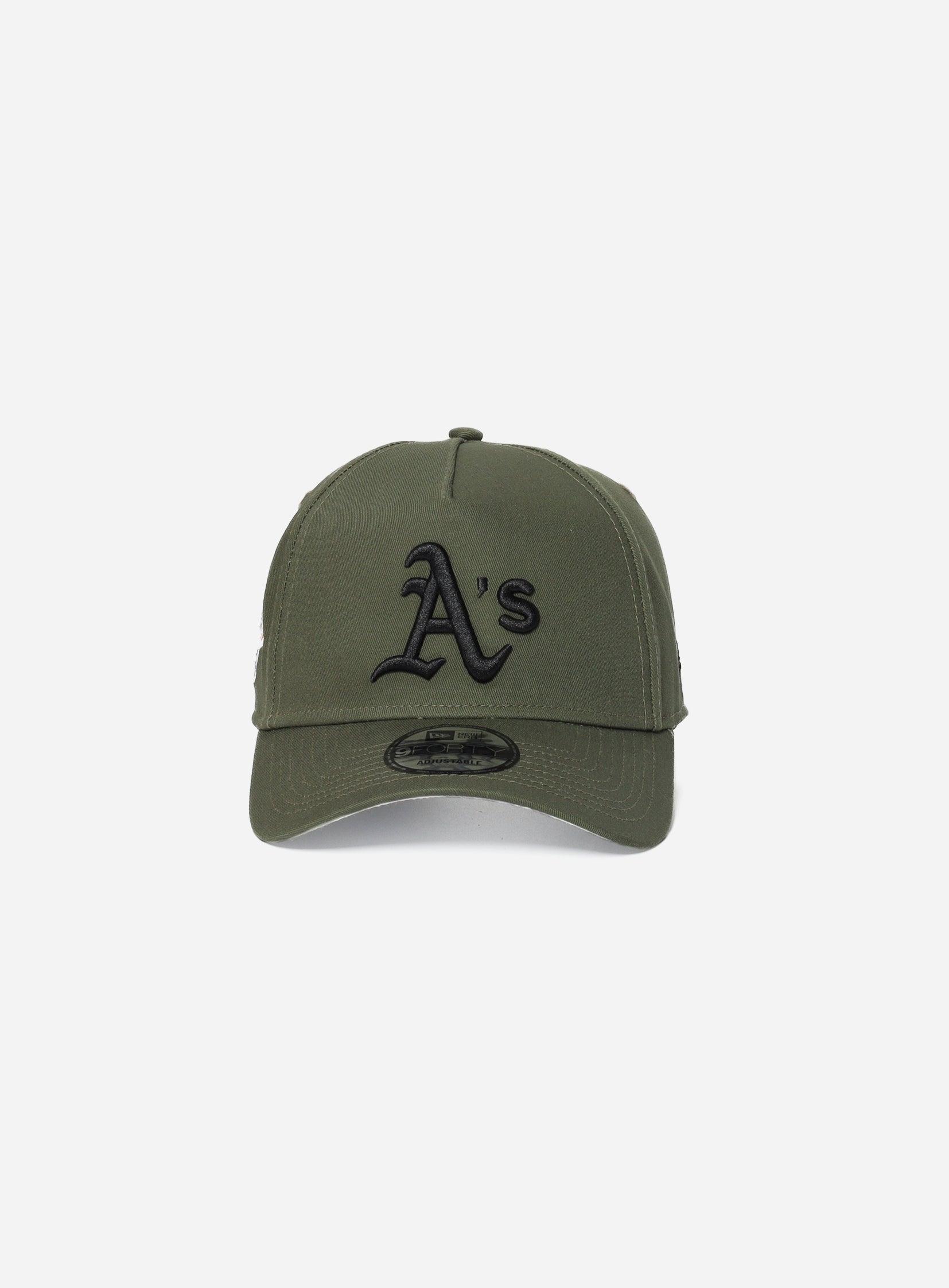 New Era Oakland Athletics Olive World Series 9Forty A-Frame Snapback - Challenger Streetwear