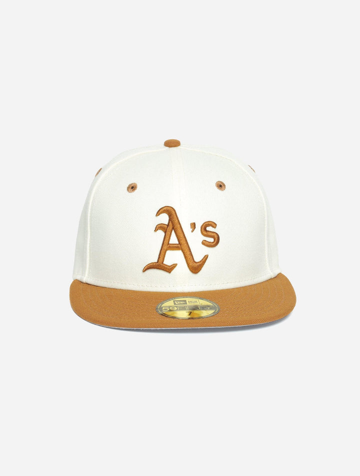 New Era Oakland Athletics Peanut Butter Toast 59Fifty Fitted - Challenger Streetwear