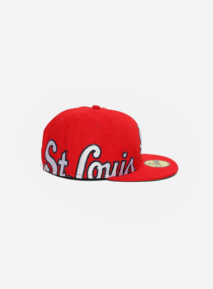 New Era Saint Louis Cardinals Side Split 59Fifty Fitted - Challenger Streetwear