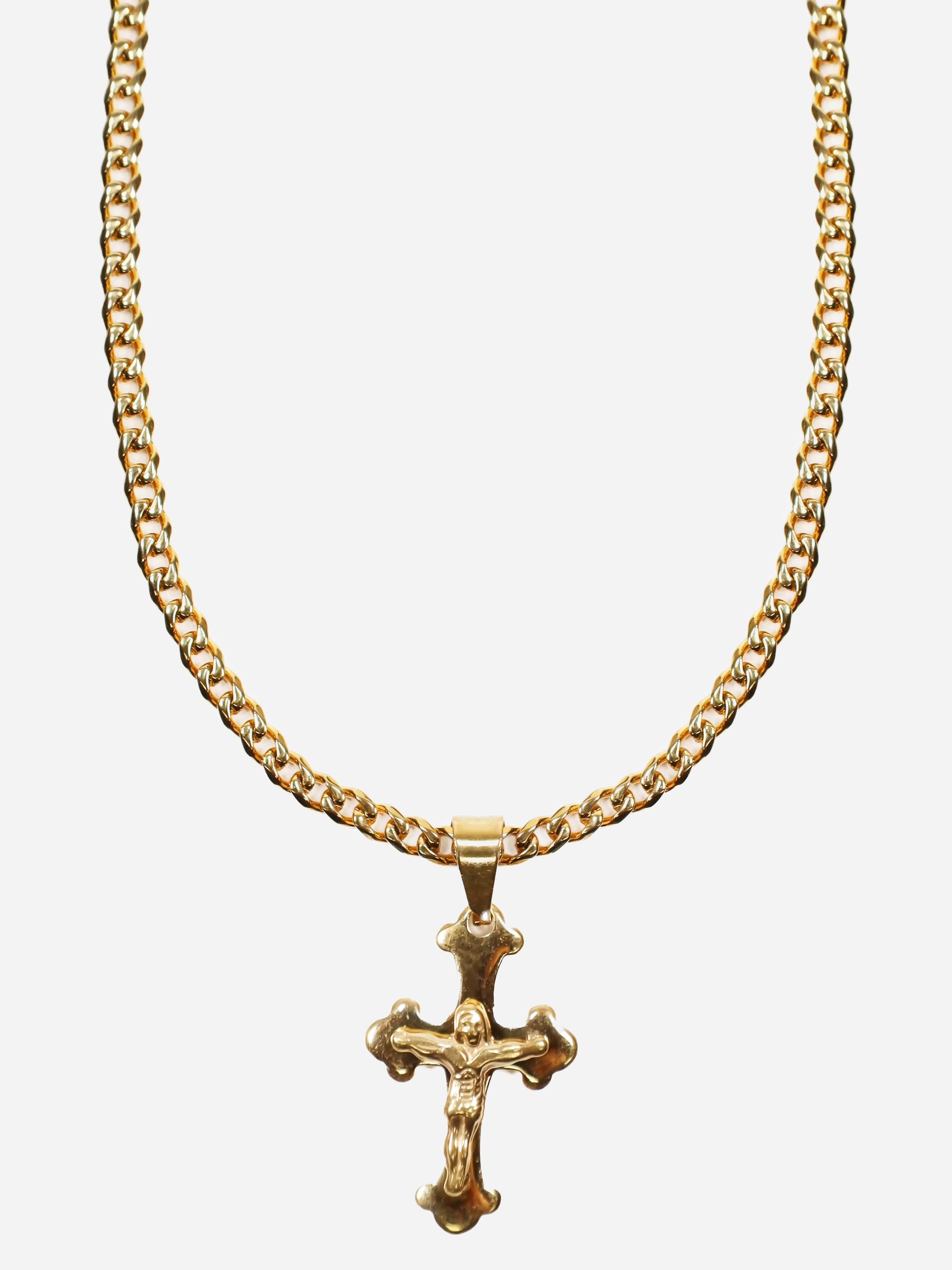 Vintage discount crucifix pendant